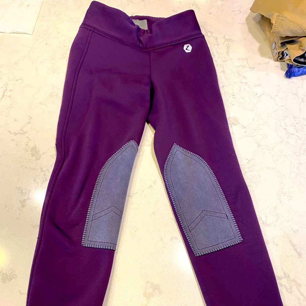 Winter Horze girls riding tights